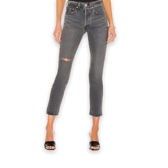 Levi's 501 High Rise Skinny Jeans - Picture 9 of 11